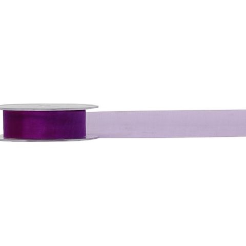ORGANZA NON WOVEN (SOFIA) 25mm x 50Mtr PURPLE
