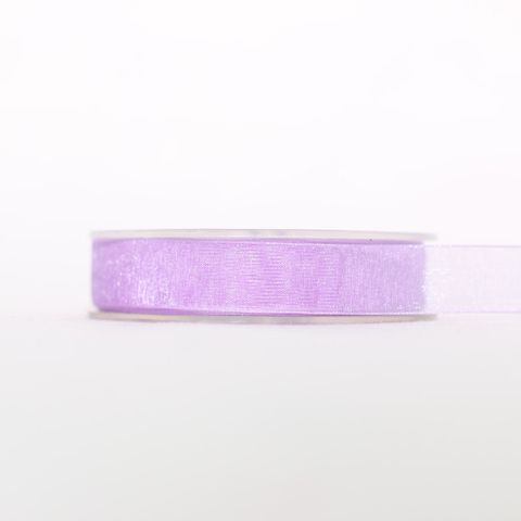 ORGANZA WOVEN EDGE 16mm x 50Mtr LILAC