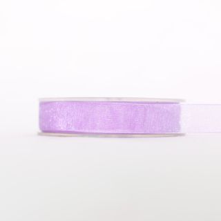 ORGANZA WOVEN EDGE 16mm x 50Mtr LILAC