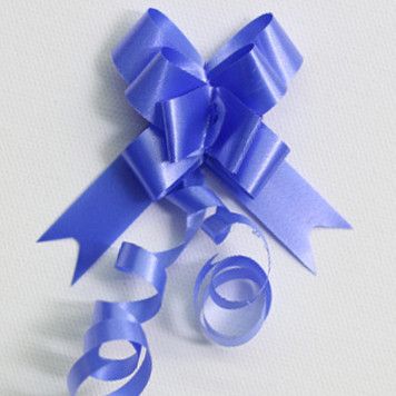 PULL BOW PLAIN 14mm PERIWINKLE (PACK OF 100)
