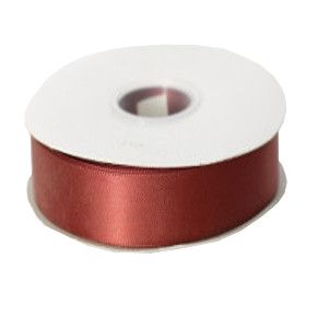 SATIN DOUBLE FACE 25mm x 45Mtr CAPPUCCINO-SPECIALS NO RETURNS