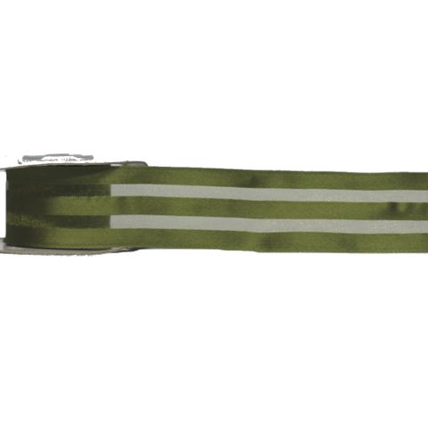 CAPILLI 38mm x 15Mtr OLIVE (WIRED)