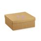 BROWN BAUBLES BOX MEDIUM 30L x 30W x 12H cm(SILVANO)- FREE RIBBON