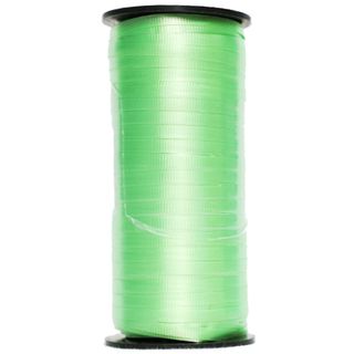 CURLING RIBBON RIBBED 5mm x 460Mtr CITRUS GREEN