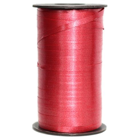 CURLING RIBBON PLAIN 5mm x 460Mtr RED