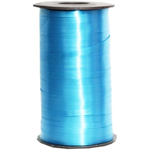 CURLING RIBBON PLAIN 5mm x 460Mtr TURQUOISE