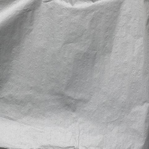 TISSUE PRINTED QUIRE (20 SHEETS) METALLIC SILVER SIZE 76cm X 50cm