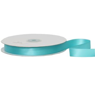 SATIN 16mm x 50Mtr TURQUOISE