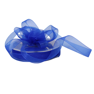 ORGANZA WOVEN EDGE 16mm x 50Mtr ROYAL