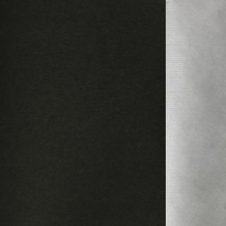 MINI ROLL RIB KRAFT DOUBLE SIDE BLACK/SILVER 200mm x 50M (NORETURN