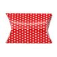 PILLOW SWEET TREATS 100Lx70Wx25Hmm RED/WHITE DOT (PACK OF 10)