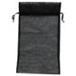POUCH ORGANZA EXTRA LARGE 37(H) x 26(W)cm BLACK (PACK OF 10)