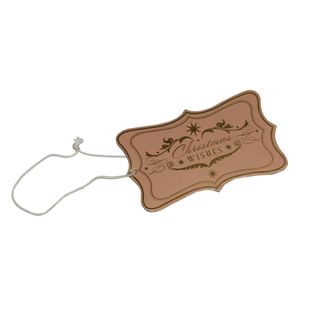 GIFT TAG CHRISTMAS WISHES - 12 PER PACK