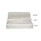 IVORY BROMLEY BOX / FOLDOVER LID X-LRG 32(L) x 22(W) x 6(H) cm