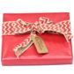 MINI ROLL RIB KRAFT RED 200mm x 50Mtr (NO RETURNS)
