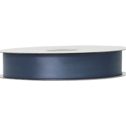 SATIN 25mm x 50Mtr STEEL BLUE