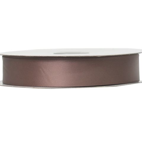 SATIN 25mm x 50Mtr MOCHA