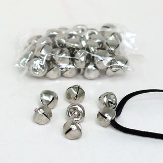 BELLS - SILVER METAL (PACK OF 50)