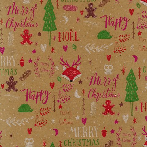 MINI ROLL TIS THE SEASON 200mm x 50Mtr (NO RETURNS)