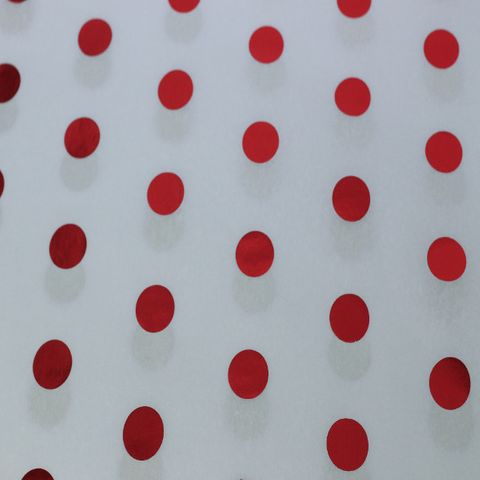 TISSUE PRINTED QUIRE (20 SHEETS) HOT SPOT RED SIZE 76cm X 50cm