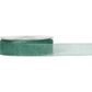 ORGANZA WOVEN EDGE 25mm x 50Mtr SEAFOAM GREEN