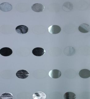 TISSUE PRINTED QUIRE (20 SHEETS) HOT SPOT SILVER SIZE 76cm X 50cm