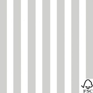 MINI ROLL REGAL STRIPE SILVER 200mm x 50Mtr (NO RETURNS)