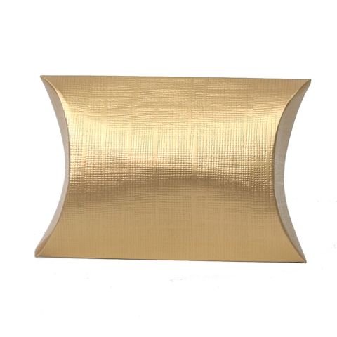 PILLOW MEDIUM 100(L)x100(W)x35(H)mm GOLD  (PACK OF 10)