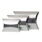 PILLOW LARGE 170(L)x130(W)x40(W)mm SILVER (PACK OF 10)