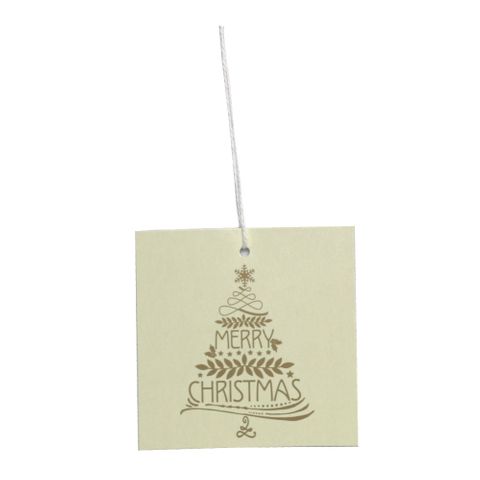 GIFT TAG MERRY CHRISTMAS TREE - 10 PER PACK