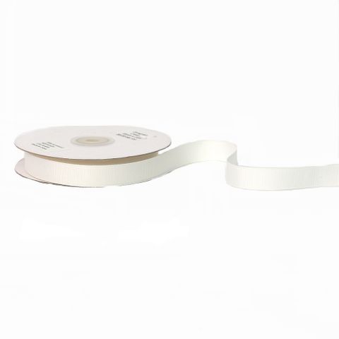 GROSGRAIN 15mm x 23Mtr CREAM