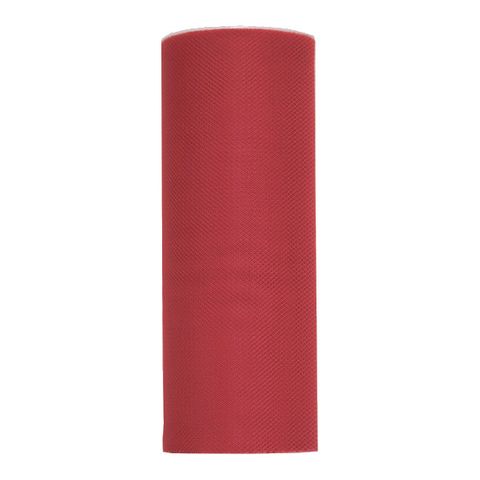 TULLE 150mm x 23Mtr RED