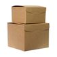 BROWN BOX WITH FOLDOVER LID MEDIUM 300(L) x300(W) x240(H) MM