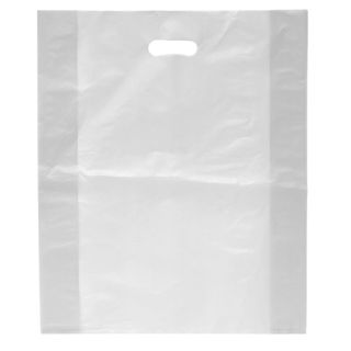 DIECUT BAG LRG 520x415mm WHITE (50)