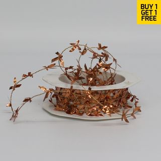 BUTTERFLY TINSEL 1mm x 25M COPPER-BUY 1 GET 1 FREE