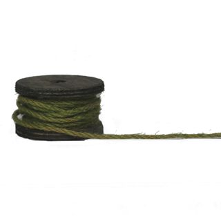 JUTE ON WOOD 5Mtr OLIVE GREEN