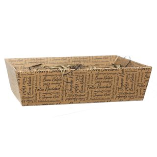 HAMPER SCRIPT LARGE 40(L) x 30(W) x 11.5(H) cm