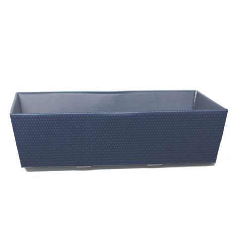 HAMPER INDIGO LARGE 40(L) x 30(W) x11.5(H) cm