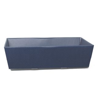 HAMPER INDIGO LARGE 40(L) x 30(W) x11.5(H) cm