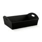 TRAY BLACK CORRUGATED LARGE 37(L) x 26.5(W) x 10(H) cm