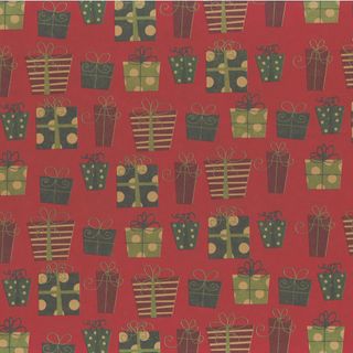 MINI ROLL FESTIVE PRESENTS RECYCLED 200mm x 50Mtr