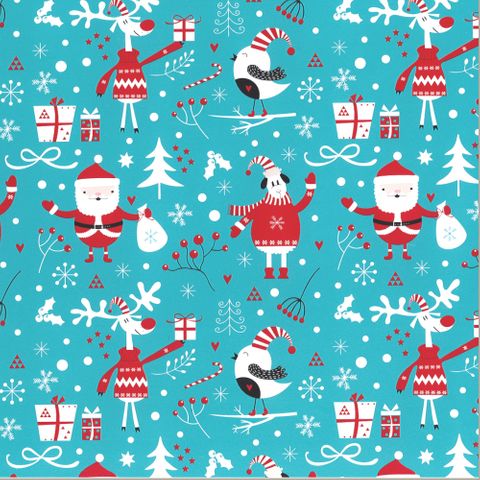 MINI ROLL XMAS WONDERLAND 200mm x 50Mtr