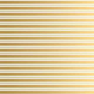 MINI ROLL WHITE & GOLD STRIPE 200mm x 50Mtr (NO RETURNS)