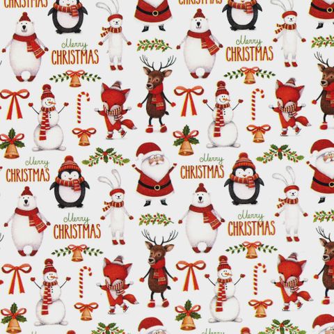 MINI ROLL JOLLY XMAS 200mm x 50Mtr (NO RETURNS)
