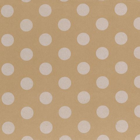 MINI ROLL DOT WHITE RECYCLED 200mm x 50Mtr (NO RETURNS)