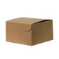 BROWN BOX WITH FOLDOVER LID SMALL 24.5(L) x24.5(W) x15(H) cm