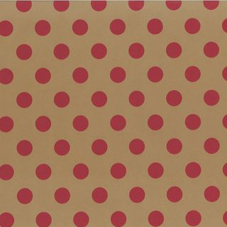 DOT RED RECYCLED 700mm x 50Mtr