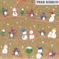 FROSTY FRIENDS 500mm x 25Mtr -FREE DIVA 25mm x 9Mtr SILVER