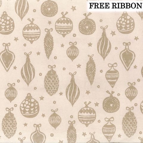 ORNAMENTS 500mm x 25Mtr (SUGARCANE PAPER) - FREE MIZZONI OLIVE