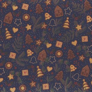 JINGLE BELLS 500mm x 50Mtr - NO RETURNS